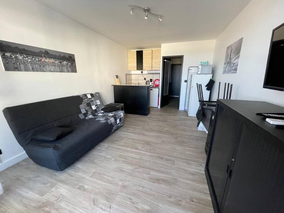 Joli Studio Cabine 1Ere Ligne Avec Parking Prive Palavas-les-Flots Exterior photo